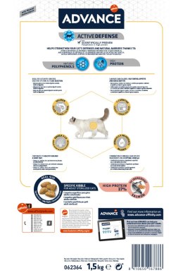 ADVANCE Sterilized Salmon Sensitive - sucha karma z łososiem dla wrażliwych kotów sterylizowanych 1,5kg [922080]