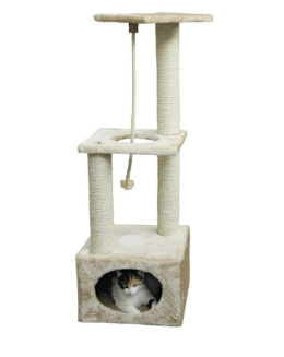 KERBL Drapak dla kota Platin Pro, beżowy 106cm