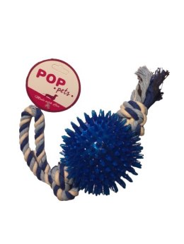 POP PETS Piłka jeżowiec na sznurku, 25cm, mix kolorów