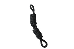 Zabawka dla psa sznur bawełniany duży szarpak xxl 60cm Szary
